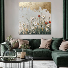 Slikarski zlatni dodir prirode | 100% originalno oslikano akrilom