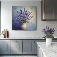 Slikanje lavande san | Provansalska soba | Akrilni detalji