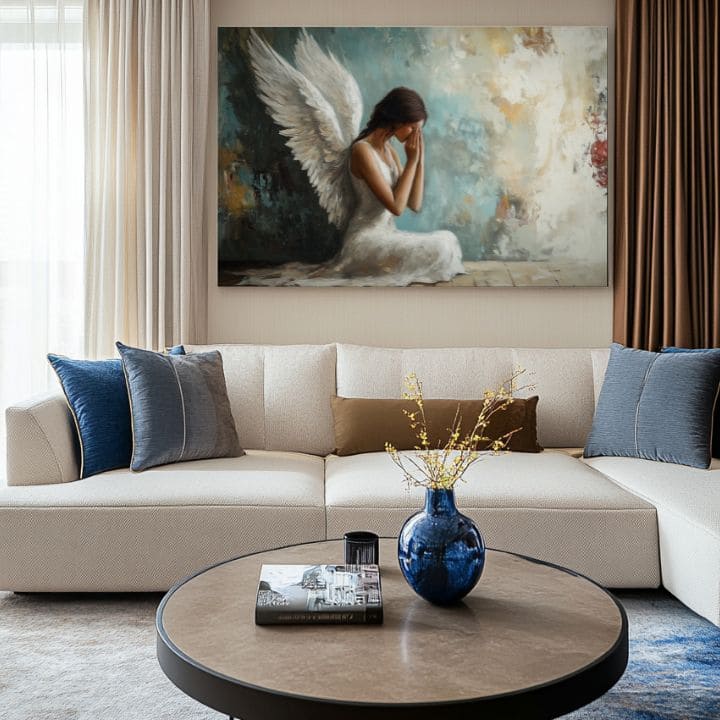 Slike anđela Oprost | 100% originalno oslikano akrilom