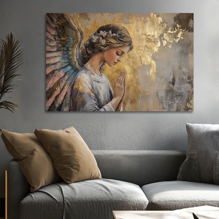 Slike anđela Nebeska radost | 100% originalno oslikano akrilom