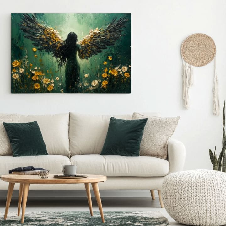 Slike anđela Svjetlo nade | 100% originalno oslikano akrilom