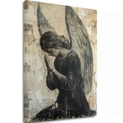 Slike anđela Tiha molitva | 100% originalno oslikano akrilom