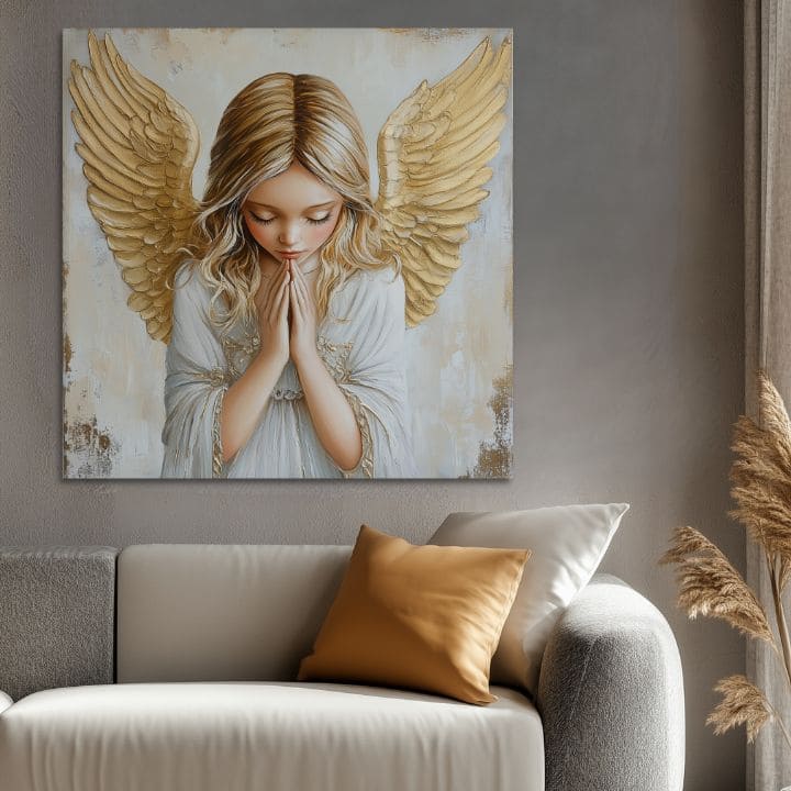 Slike anđela Nebeska harmonija | 100% originalno oslikano akrilom