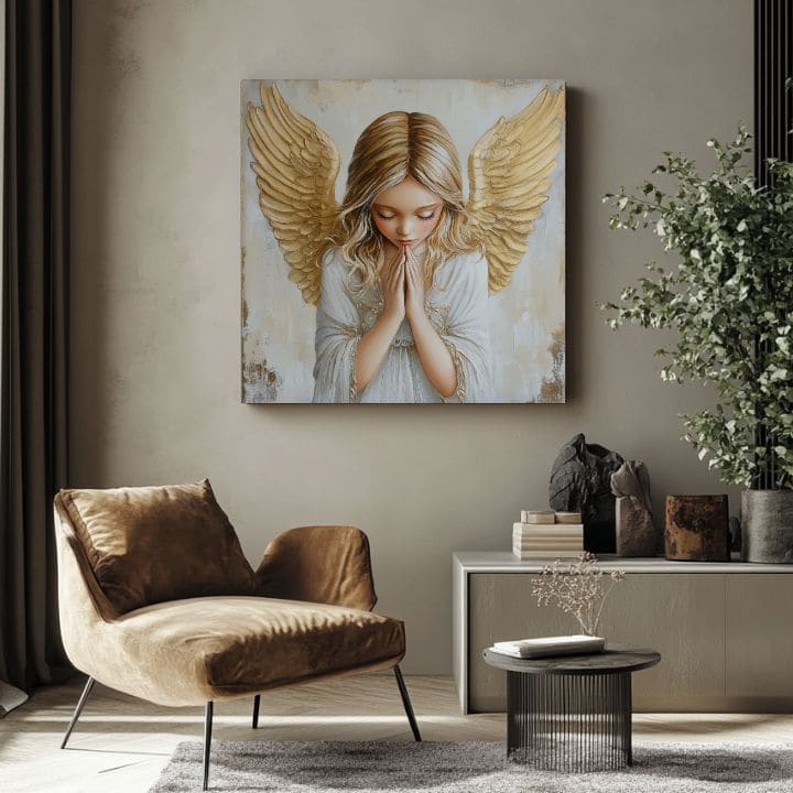 Slike anđela Nebeska harmonija | 100% originalno oslikano akrilom