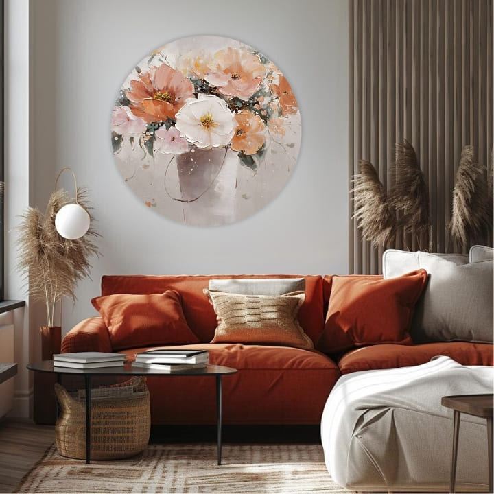 Okrugle slike s akrilom Silent Symphony - obrázok 3