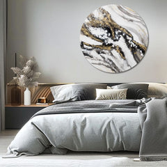 Okrugla slikana slika Priča o zemlji | različite dimenzije