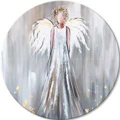 Okrugle slike s akrilom Tender Guardian - hlavný obrázok