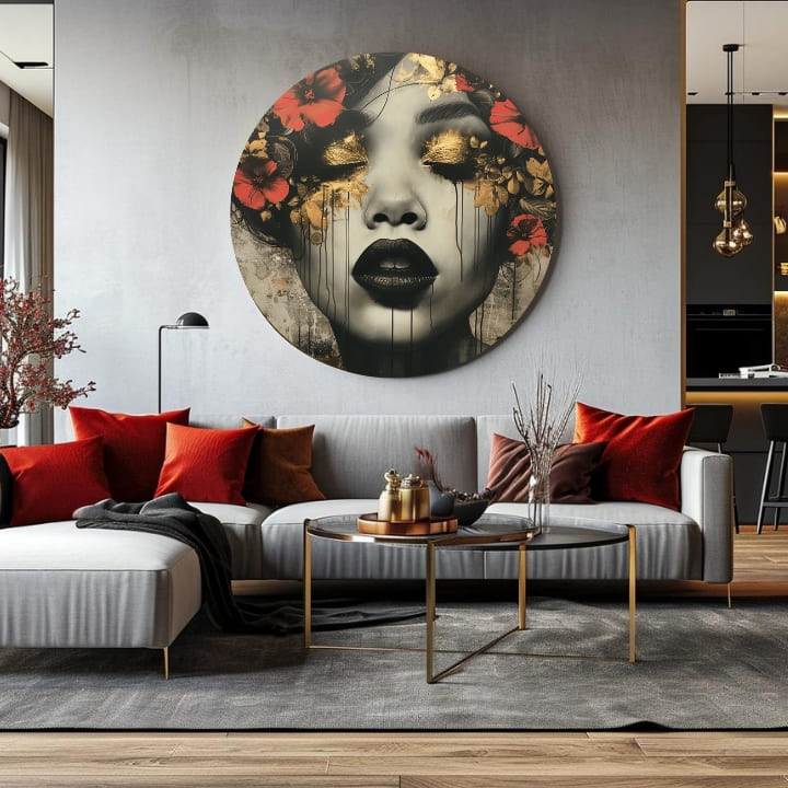 Okrugle slike akrilom U carstvu snova | različite dimenzije