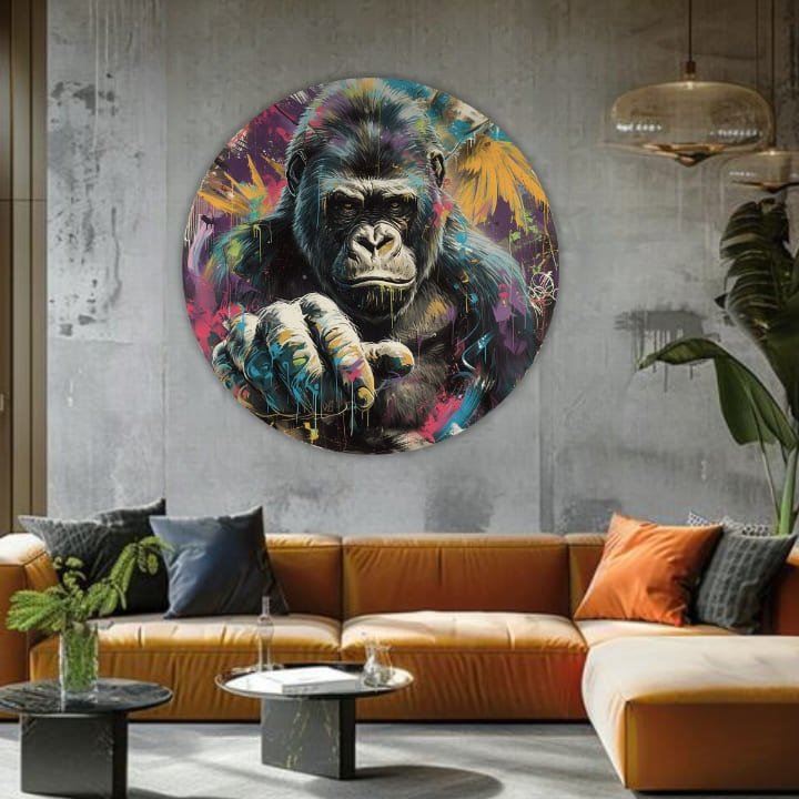 Okrugle slike akrilom Priča u očima - obrázok 2