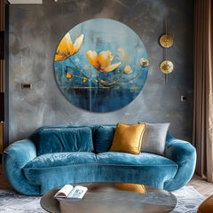 Okrugle slike akrilom Priča o kraljevstvu | različite dimenzije