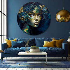 Okrugle slike akrilom Priča o ljubavi | različite dimenzije