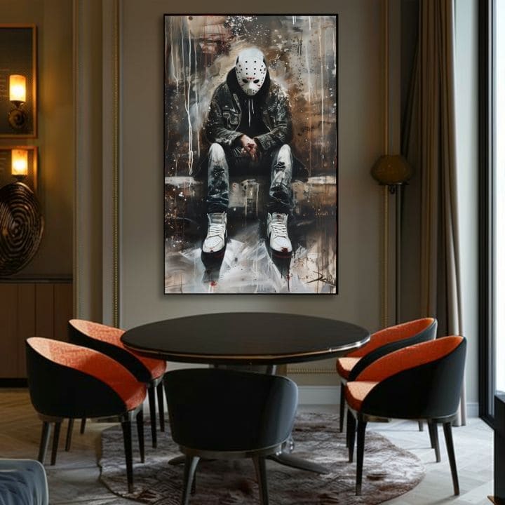 Slika THE SILENT KILLER | Akrilni detalji