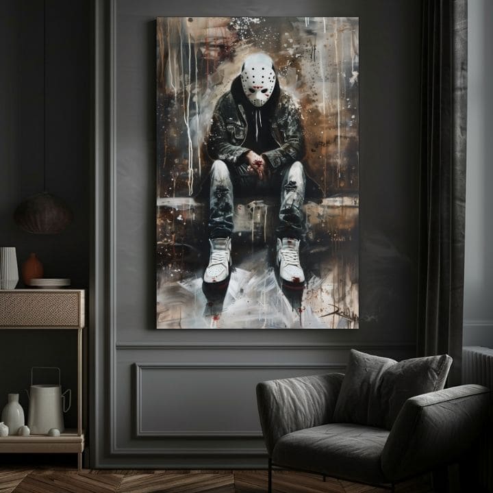 Slika THE SILENT KILLER | Akrilni detalji