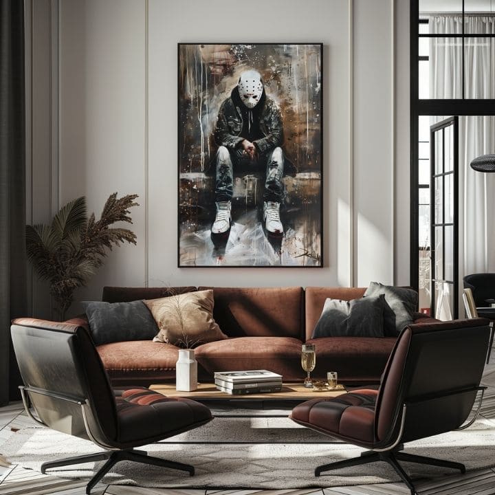 Slika THE SILENT KILLER | Akrilni detalji