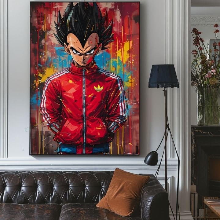 Slika SAIYAN: The Power of the Warrior | Akrilni detalji