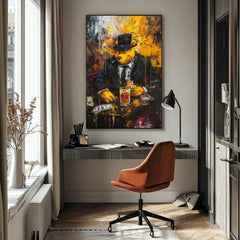 Slika MAFIA BOSS BEAR | Akrilni detalji