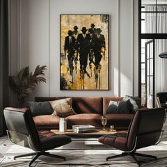 Slika OUTLAWS IN SHADOWS | Akrilni detalji