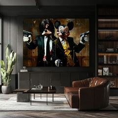 Slika MICKEY AND THE MOBSTER | Akrilni detalji