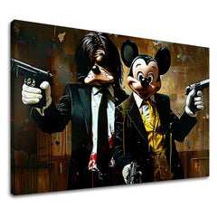 Slika MICKEY AND THE MOBSTER | Akrilni detalji