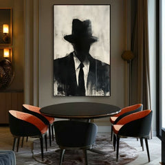 Slika THE FACELESS MOBSTER | dovršeno rukom umjetnika - slika 4
