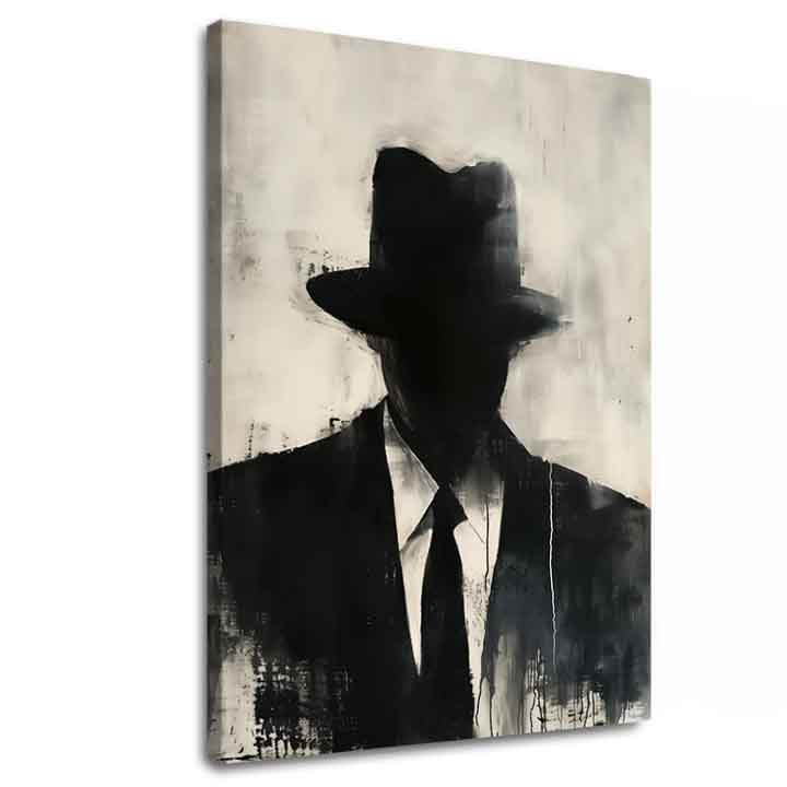 Slika THE FACELESS MOBSTER | dovršeno rukom umjetnika - slika 2