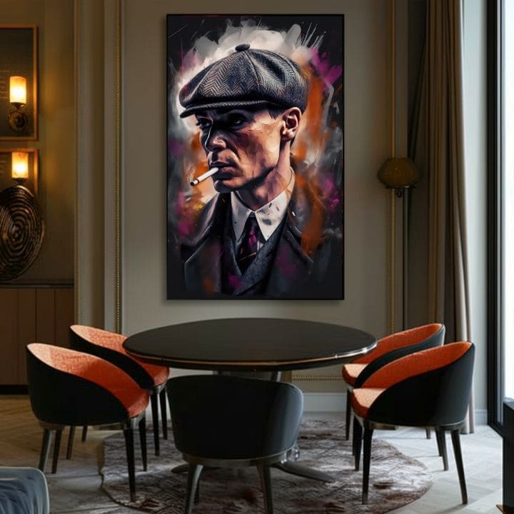 Slika TOMMY SHELBY : Kralj ulica | Akrilni detalji