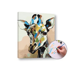 Slikanje po brojevima - Žirafa