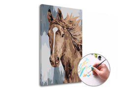 Slikanje po brojevima MLADO ŠTENE - niske težine