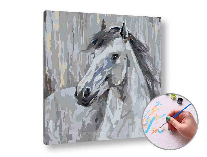 Slikanje brojevima BIJELI golub - mala težina