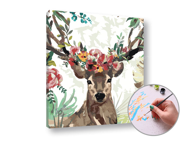 Slikanje po brojevima KRALJ ŠUMA - niske težine