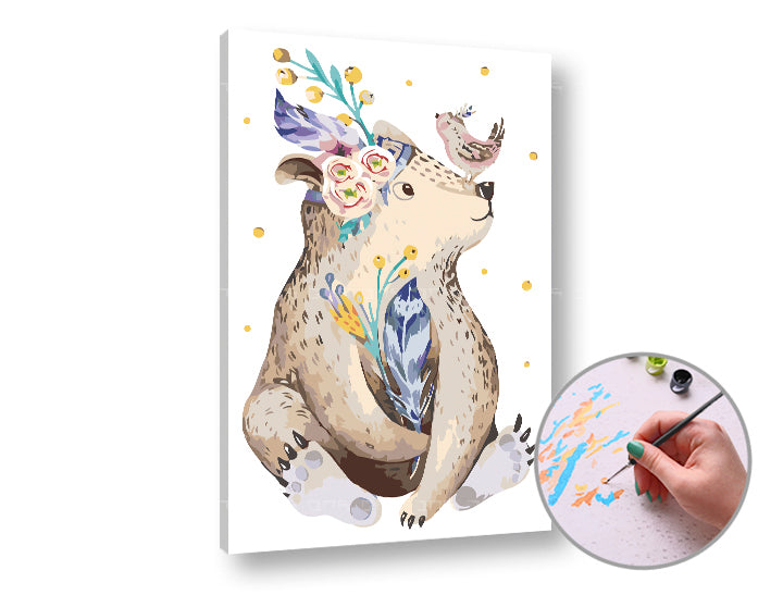 Slikanje brojevima ŽIVOTINJSKI DRUGARI - male težine