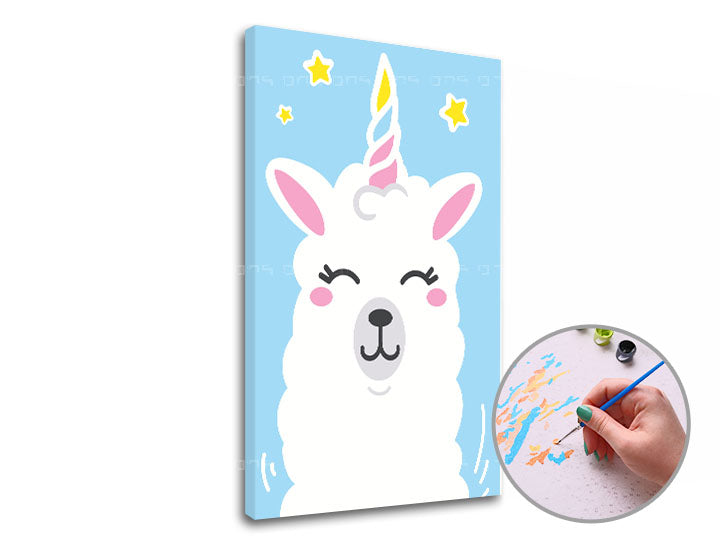 Slikanje po brojevima LAMA SINGLE CUT - male težine