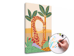 Slikanje po brojevima Jiraffe i Youth - mala težina