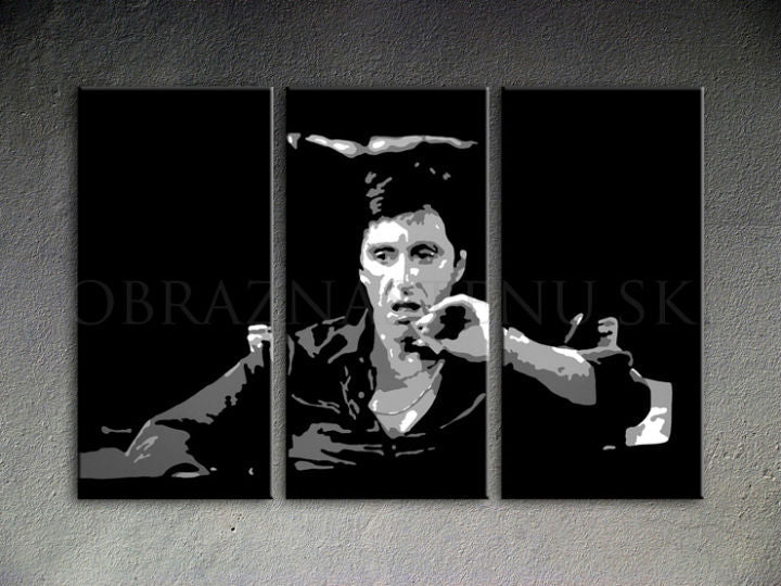 Ručno oslikana POP ART slika AL PACINO