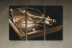 Ručno oslikana POP ART slika DJ 120x80 cm