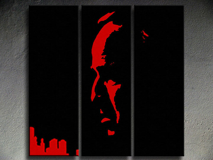 Ručno oslikana POP ART slika MARLON BRANDO