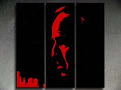 Ručno oslikana POP ART slika MARLON BRANDO