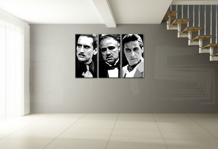 Ručno oslikana POP ART slika GODFATHER - slika 2
