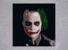 Ručno oslikana POP ART slika JOKER 100x100 cm