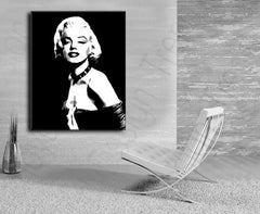 Ručno oslikana POP ART slika MARILYN MONROE