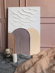 Naslikana slika sa strukturom - Jutro na Mount Everestu | različite dimenzije