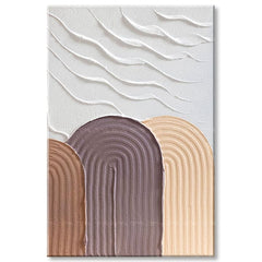 Naslikana slika sa strukturom - Jutro na Mount Everestu | različite dimenzije