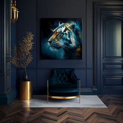 Dekorativna slika na platnu - PREMIUM ART - Tiger's Mighty Spirit - slika 3