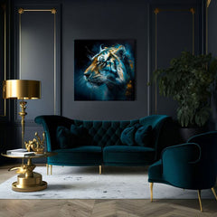 Dekorativna slika na platnu - PREMIUM ART - Tiger's Mighty Spirit - slika 4