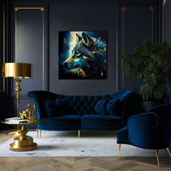 Dekorativna slika na platnu - PREMIUM ART - Wilderness in Wolf Eyes - slika 4