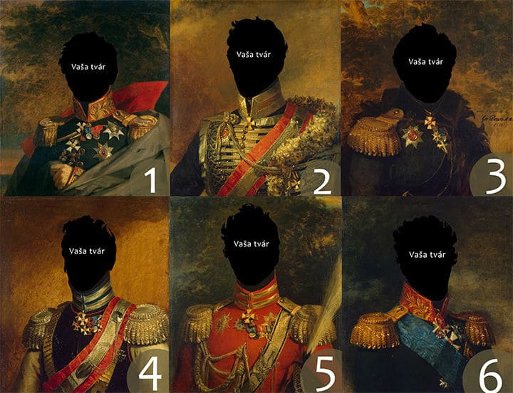 Postanite GENERAL - Slika za muškarce generale