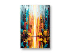 Oslikana zidna slika APSTRAKT 1 dio YOBATAB002E1 | različite veličine