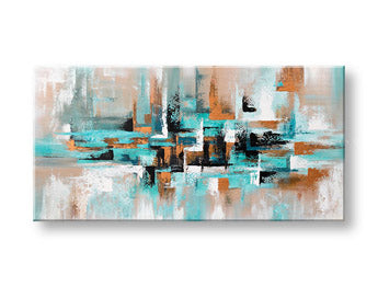 Oslikana zidna slika APSTRAKT 1 dio YOBATAB009E1 | različite veličine