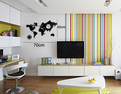 Zidni sat WORLD NH021