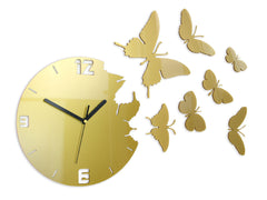 Zidni satovi LEPTIR GOLD
